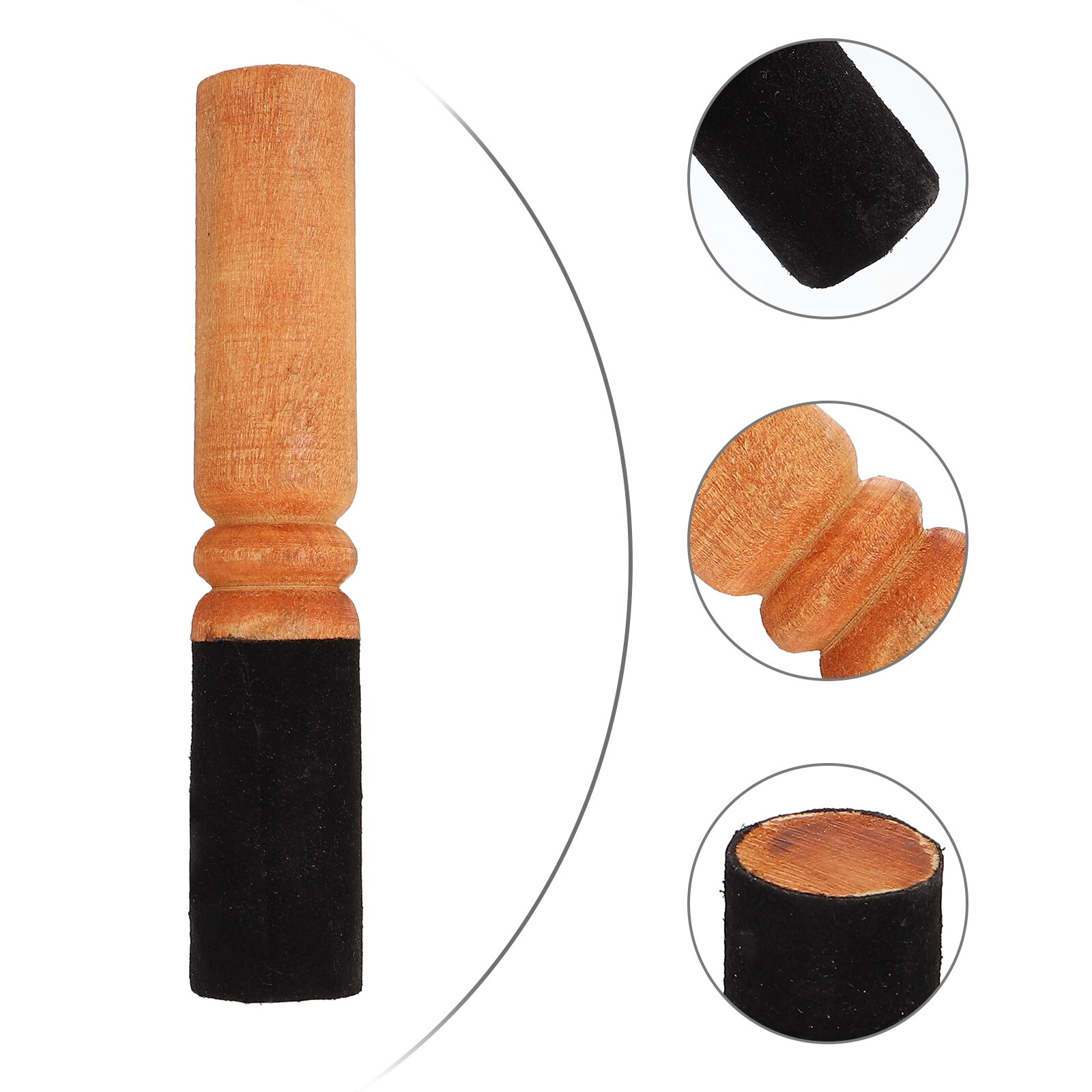 1Pc Pu Duurzaam Glad Beater Tool Mallet Stick Voor Meditatie Geluid Kom Klankschaal