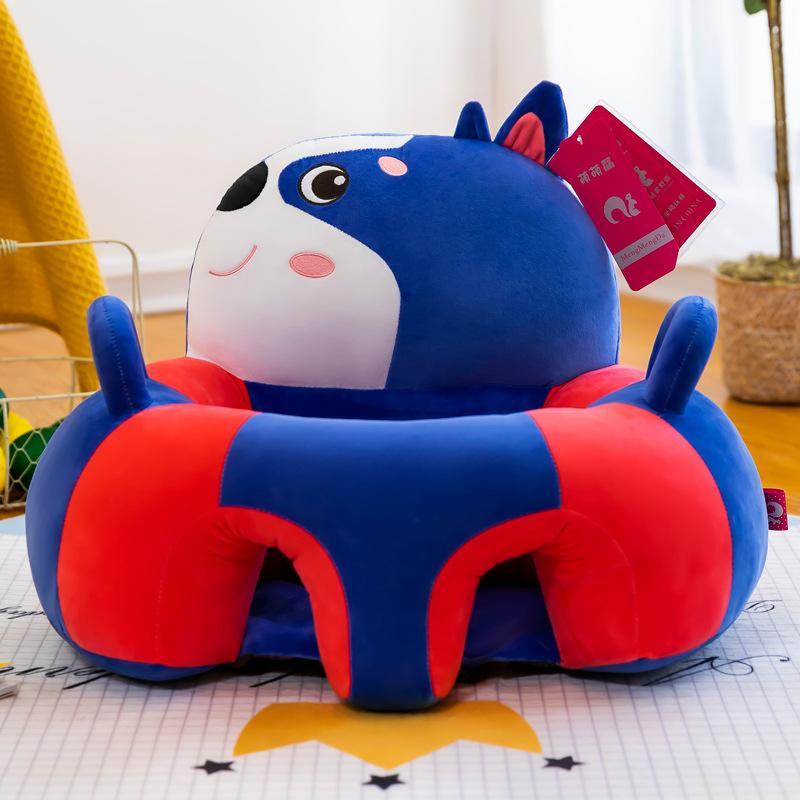 Housse de canapé en coton avec fermeture éclair, pour siège de bébé, motif dessin animé, lavable uniquement: Hashiqi