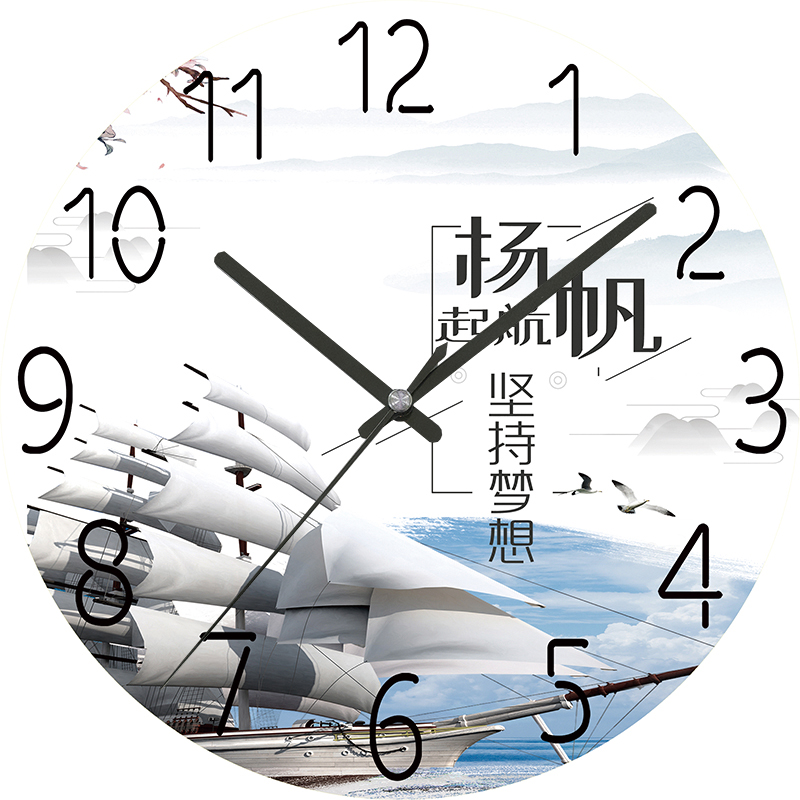 Montre géante en marbre au moderne, corps en verre et cristal, grande horloge murale 3D décorée pour salon, mécanisme silencieux, décor de chambre à coucher: YFQH