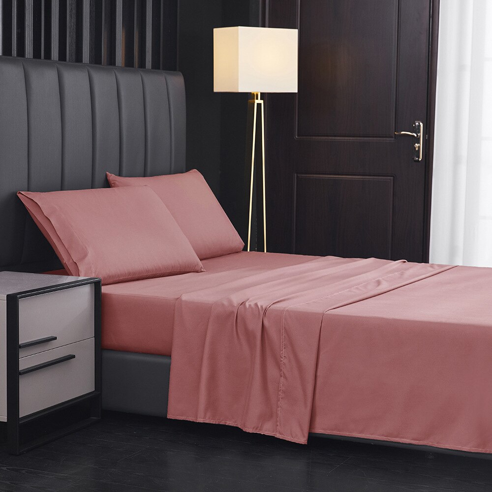 Polyester Beddengoed Set Twin Volledige Koningin Koning Maten Met Beddengoed Hoeslaken Kussenslopen Drie Of Vier Stuk Sets