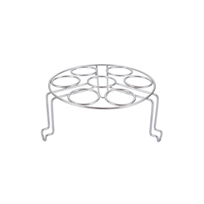 Asas de acero inoxidable para vaporizador de huevos resistentes al calor se adapta a Olla instantánea cocinar 14 huevos accesorios de maceta de actualización multiusos: 02