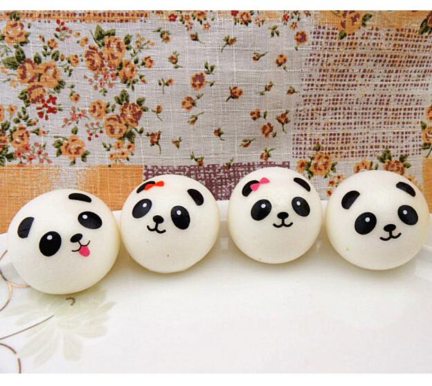 4Style décompression Panda jouets Kawaii porte-clés Anti-Stress adulte jouet décompression caoutchouc garçons de noël au hasard Panda