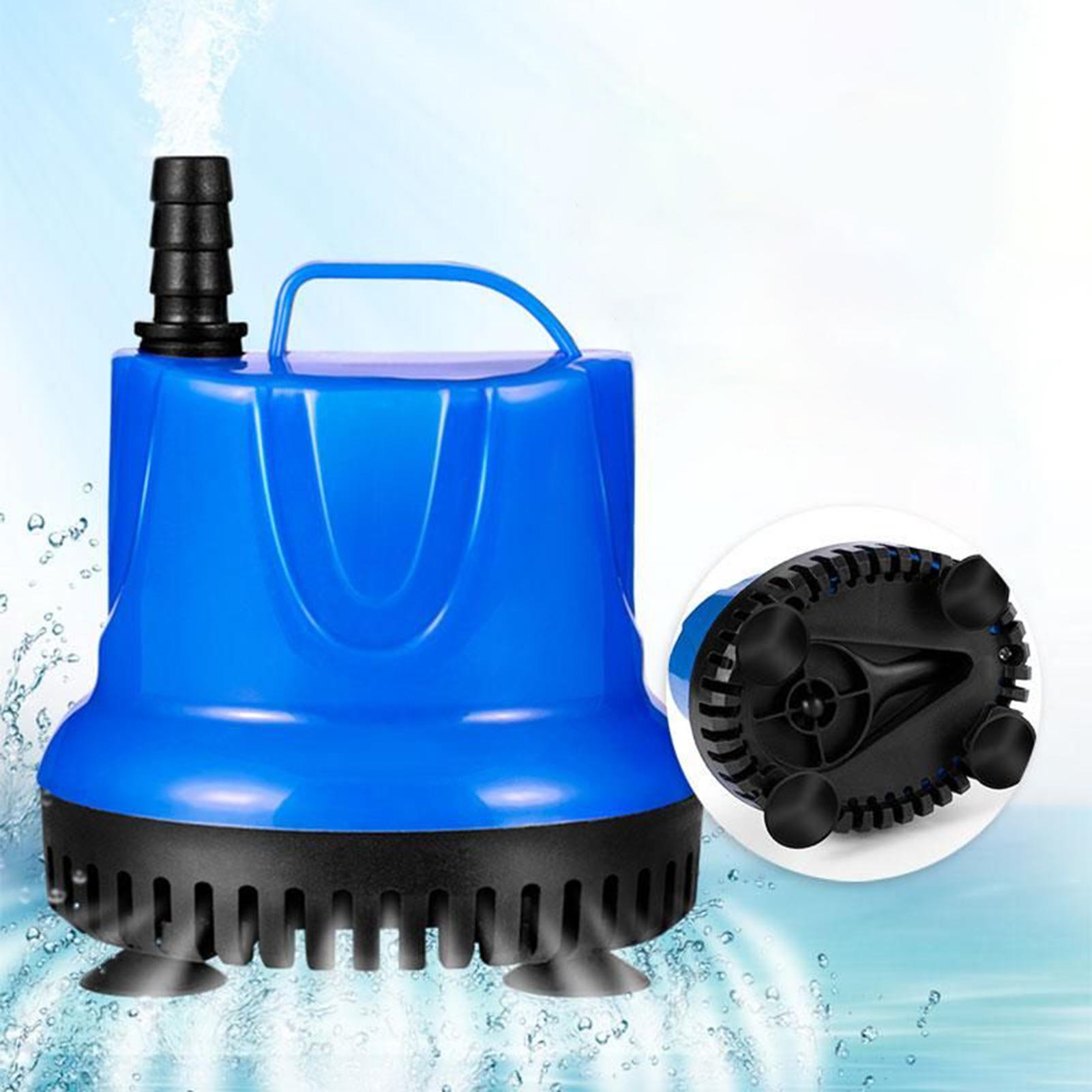 Adjustable Silent Submersible Aquarium Garden Pond Fish Tank Water Filter Pump