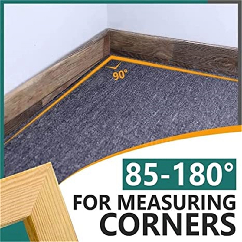 2-In-1 Mitre Measuring Cutting Tool Corner Clamp Wood Angle Clamps Holder And Cutting 85 To 180 Degree Angle Clamp