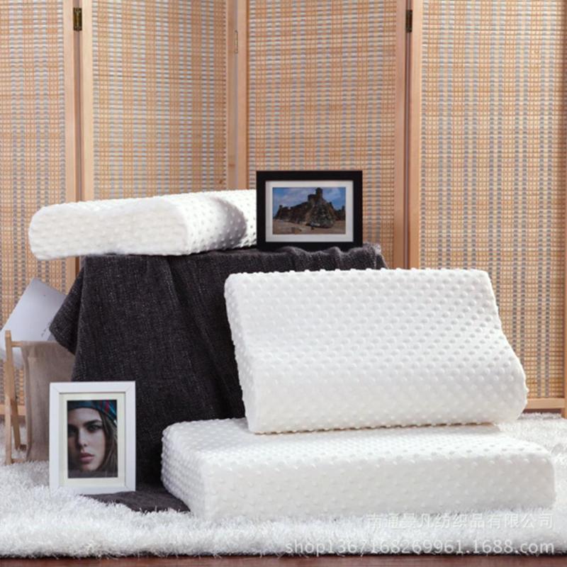 Bekväma barn memory foam ortopedisk sömn vit kylande komfort gel säng kudde kudde minne bomull memory foam kudde