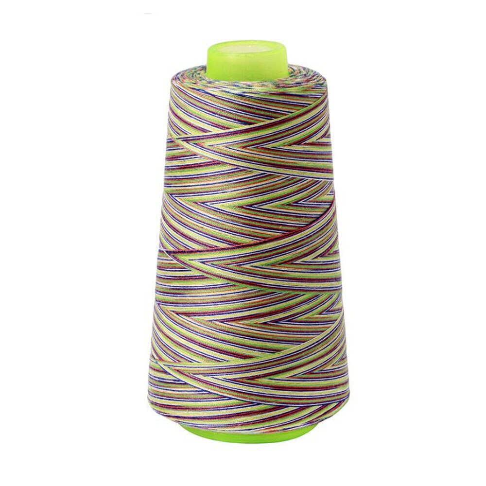 7PCS/LOT 3000 Yds 7 Color Overlocking Sewing Machine Polyester Thread Cones All Purpose