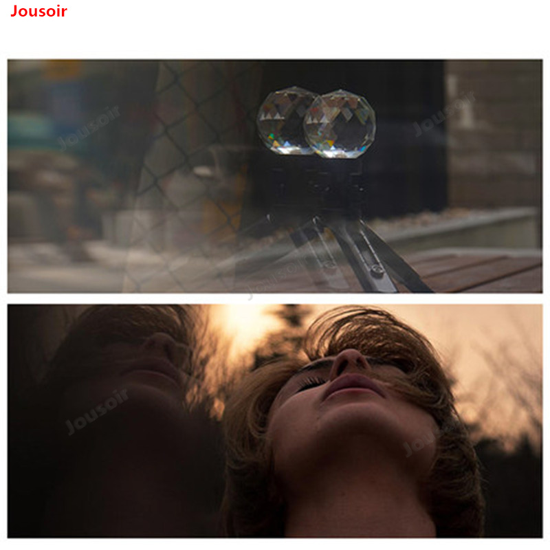 DIY Photography Crystal Ball Optical Glass Magic Photo Ball with 1/4'' Glow Effect Decorative Photography Studio Accessories