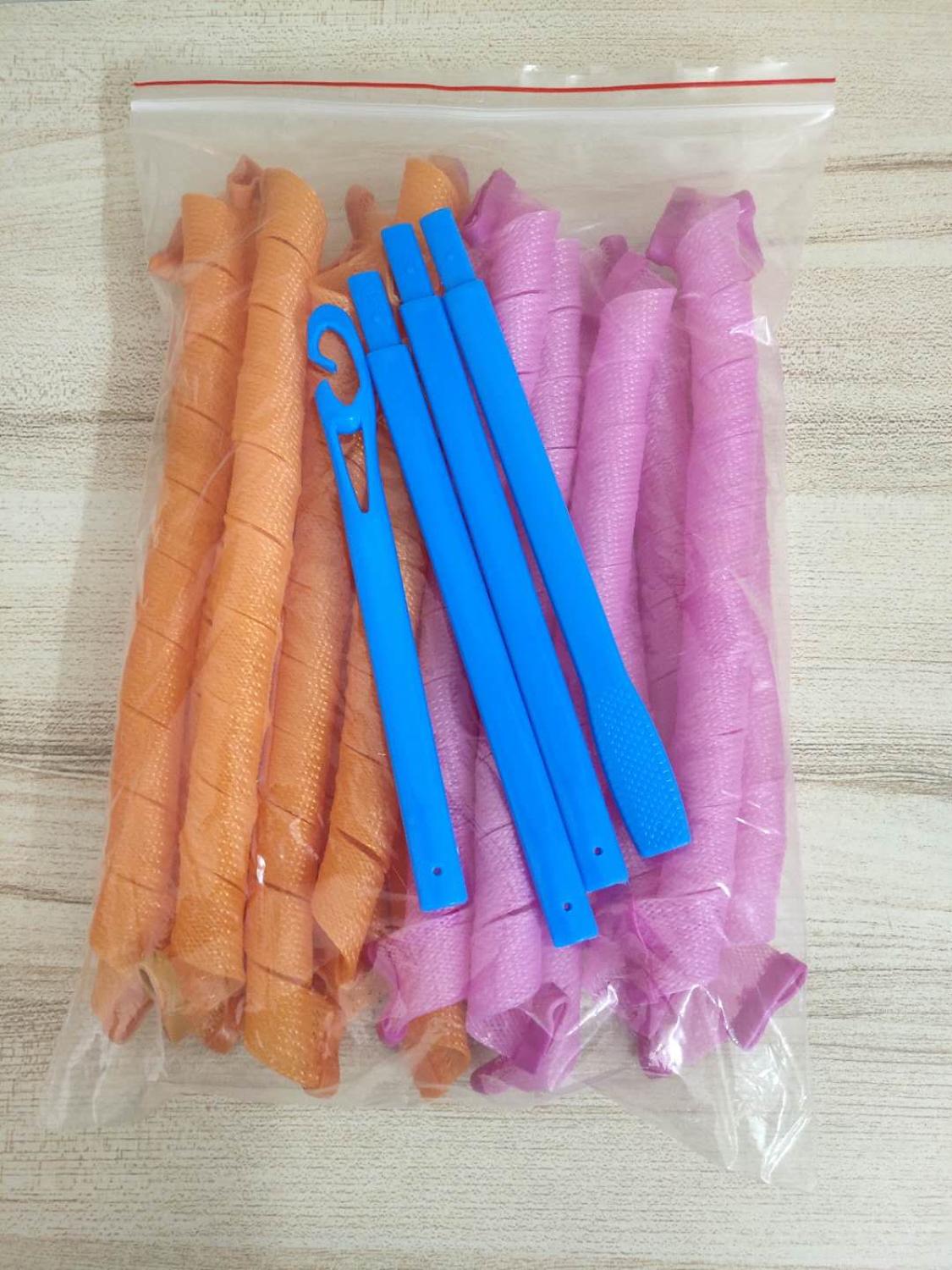 Baguette pour bigoudis les cheveux, bigoudis boucles saines, boucles ne font pas mal, rouleaux de forme, outil de coiffure: 65cm