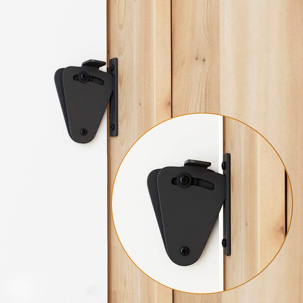 Puertas correderas de madera para cobertizo, pestillo de acero para privacidad, herrajes para muebles a prueba de óxido, garaje, fácil de instalar, cerradura de puerta de Granero, armario