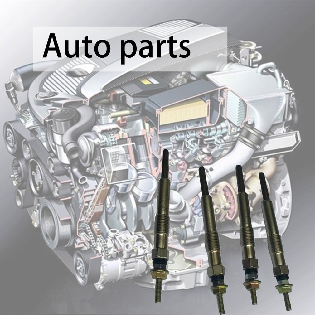 4x Diesel Heater Glow Plugs For Ford 1.8 D TDCI Dual Core