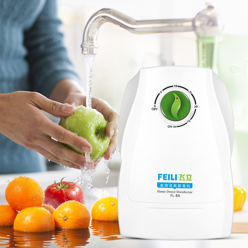 Máquina de desinfección de ozono de 500 mg/h, esterilización, desinfección, prevención de gérmenes, máquina de desinfección de aire para el hogar, frutas y verduras