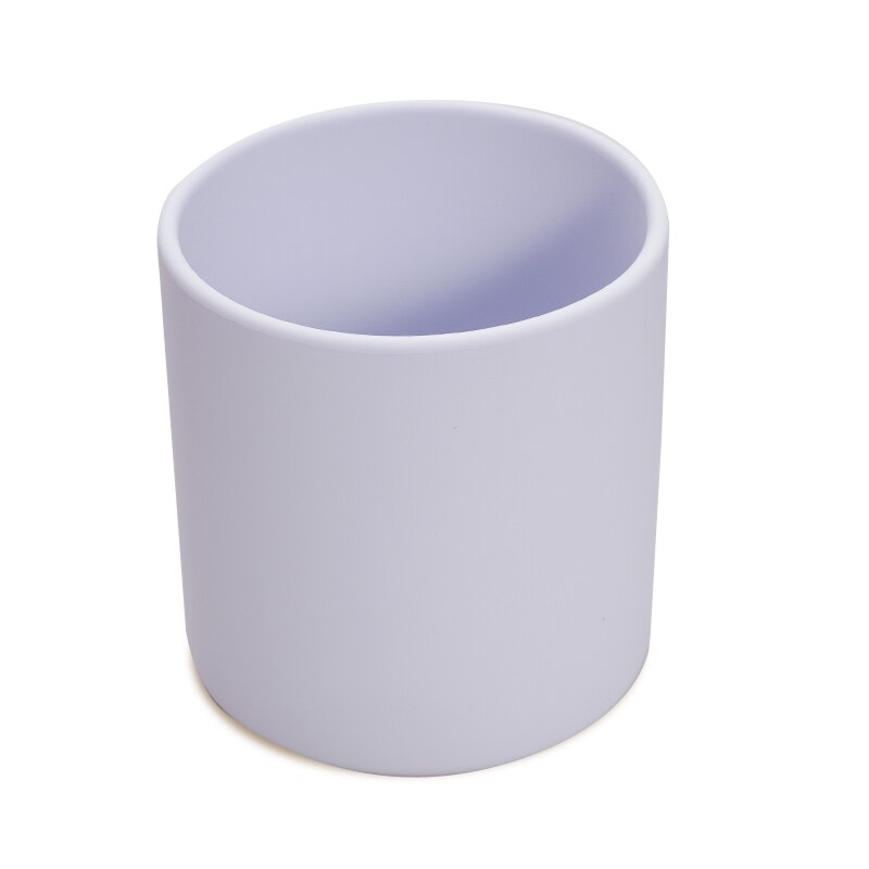 Baby Lernen Zu Trinken Tasse Getränk silikon Tassen Für Kleinkinder &Ampere; freundlicher Dicht Art Wasser Tasse Flasche 220ML.: lila