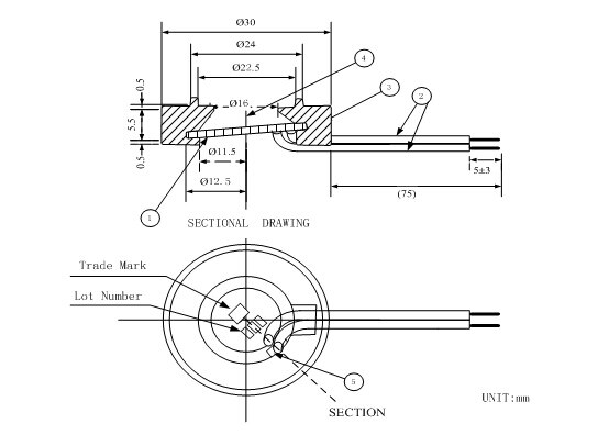 25mm Bevel Ultrasonic Humidifier 1.7MHz Disc Spray Atomizing Transducer Ultrasonic Mist Maker Piezoelectric Ceramic Diffuser