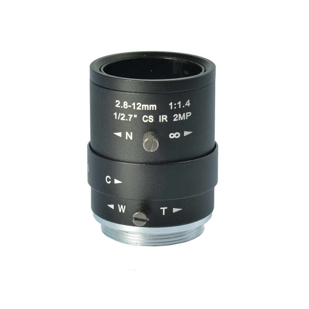 High Definition Industriële Camera 2.8-12mm 1/2. 7 "handmatige IRIS Zoom Focus Lens CS Mount CCTV Lens voor CCTV Camera