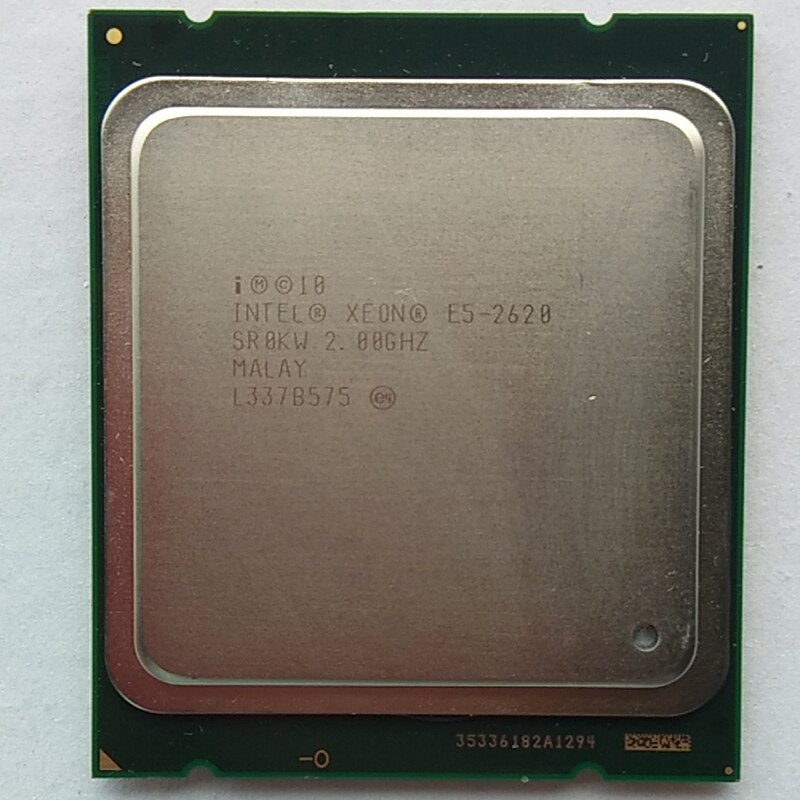 Processeur Intel Xeon E5-2620 - 6 Cœurs, 2.00 GHz, Cache 15 Mo, Socket LGA 2011 - Occasion