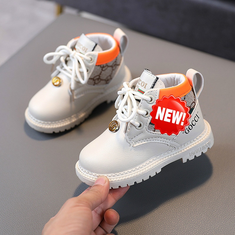 Bottes en caoutchouc antidérapantes pour bébés filles et garçons, chaussures à la pour enfants, tailles 21 à 30, printemps et automne