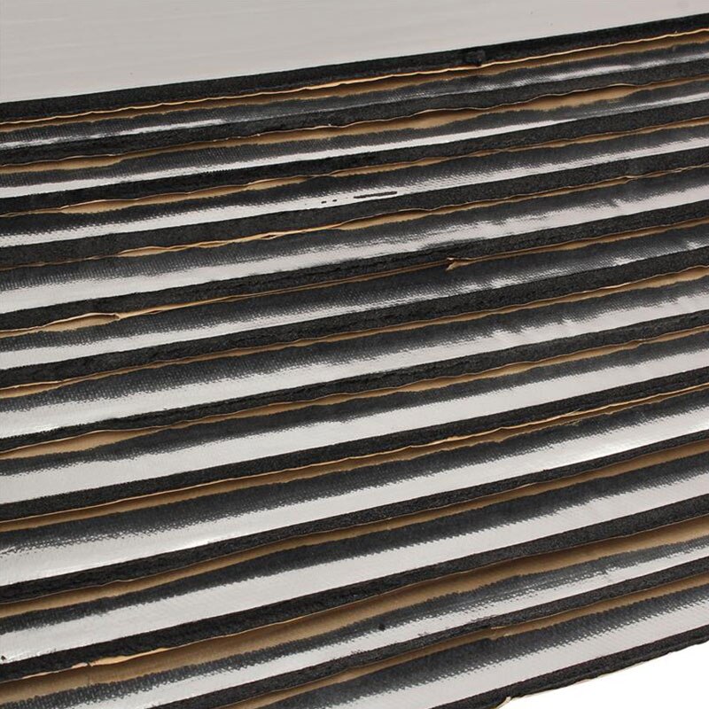 Ee støtte universal 12 stk 10mm lydisolerende plader varmeisolering bomuld 50 x 30cm bil skum glasfiber auto interiør dele