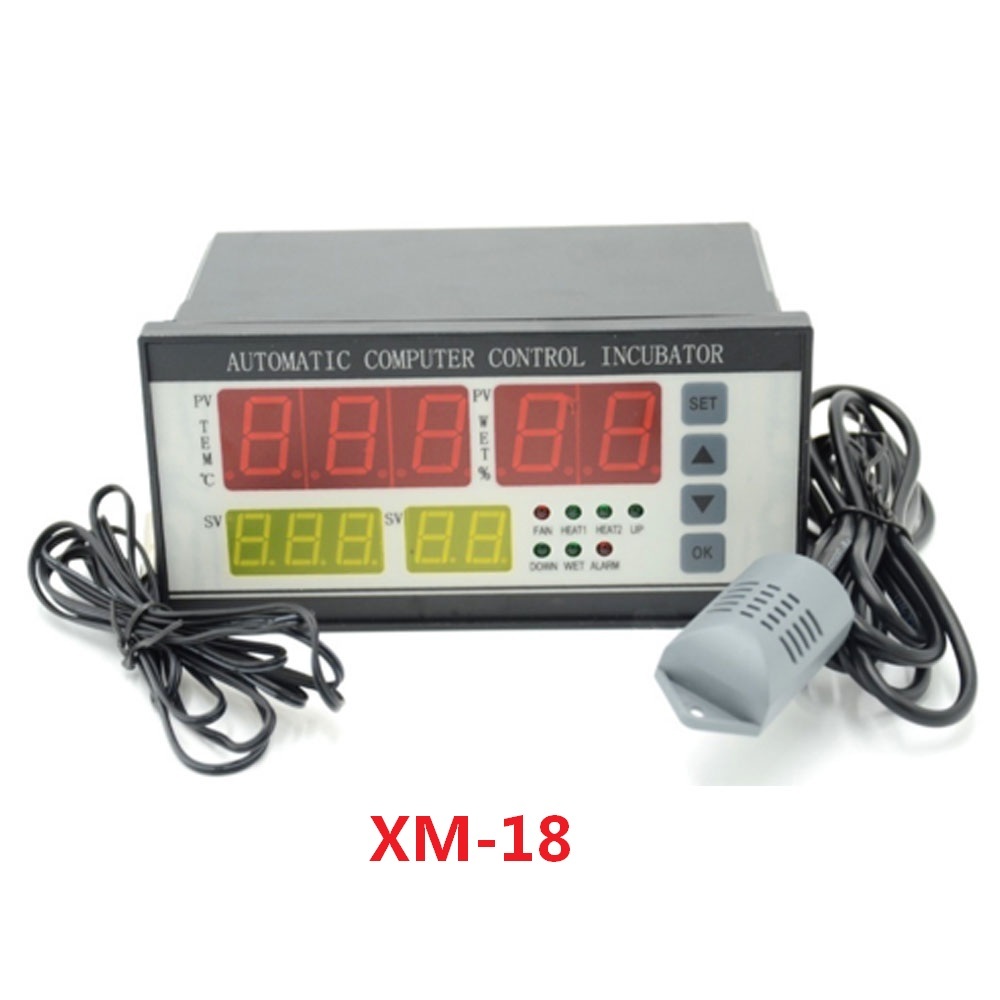 XM-18 Controller Machine Digital Temperature Humidity Automatic Incubator Controller Hor Egg Hatching Accessories: Default Title