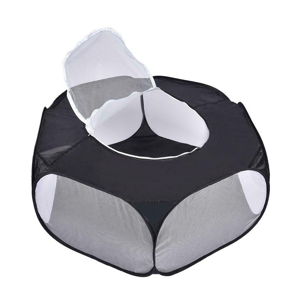 Outdoor Kleine Dier Hamsters Kooi Tent Opvouwbare Portable Kennel Met Rits Cover Pet Puppy Konijn Kinderbox Hek Plastic Indoor