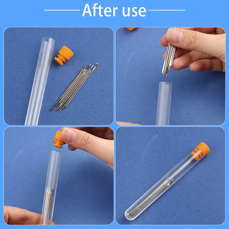 Para alfombras, lienzo, cuero, reparación de costura, aguja de coser de cuero de acero inoxidable, agujas Triangulares DIY, herramienta de costura a mano