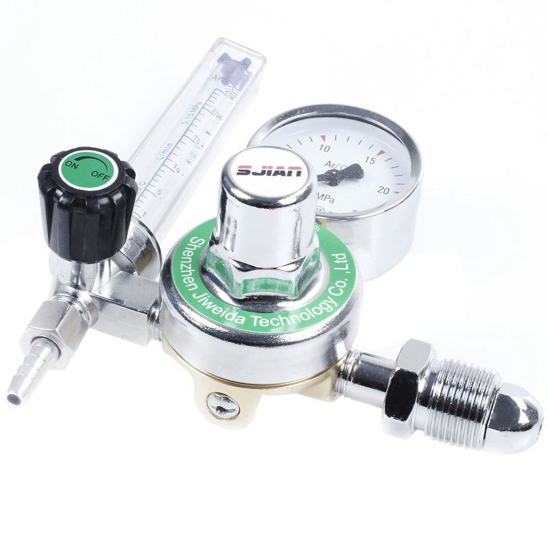 RX Weld Argon/CO2 Regler Mit Durchflussmesser – Für MIG/TIG Schweißen, CGA-580 Anschluss, 10–60 SCFH