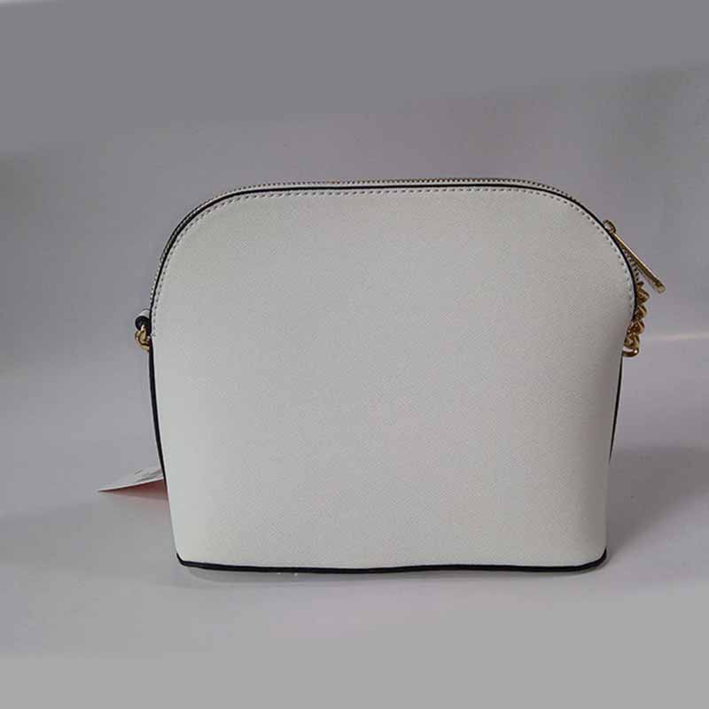 neue Süße Dame Hülse tasche trompete muschel tasche Bote tasche kette frauen schulter tasche: Weiß