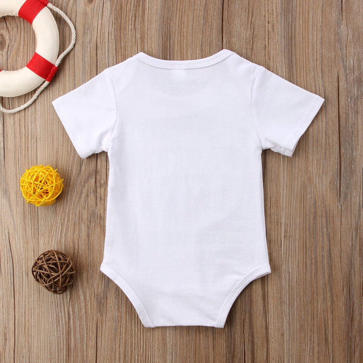 2018 Bebê Recém-nascido Kid Baby Boy Menina Curto S leeves Jumpsuit Bodysuit Roupas de Verão Casuais Roupas De Futebol de Beisebol