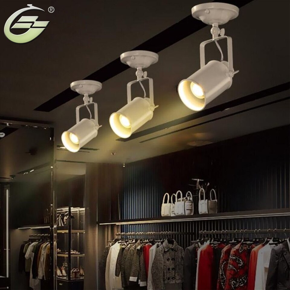 Decke Lampe Amerikanischen retro Land Dachgeschoss Stil LED lampen Industrie Jahrgang Eisen Decke licht für Bar Cafe Heimat Beleuchtung