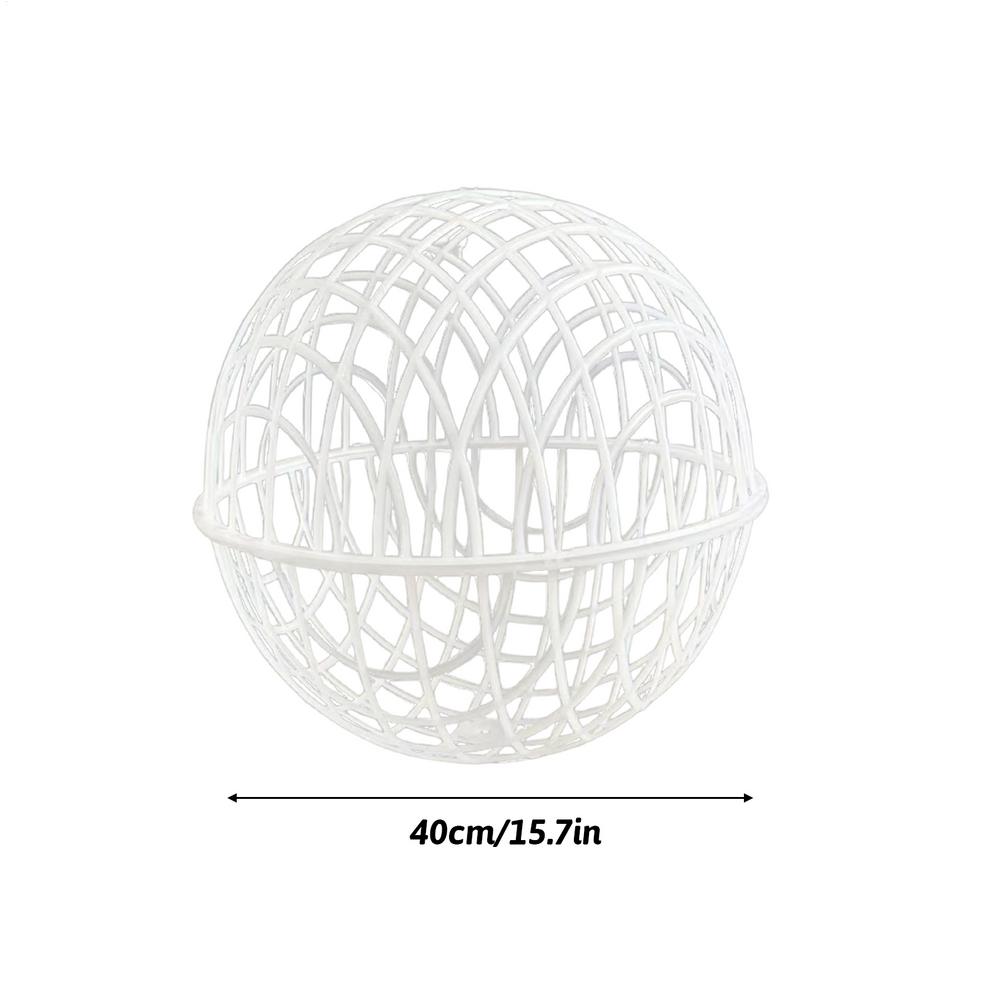 Ball Cage for Chickens 3 Pieces Pet Safety Cage Spherical Chicken Orb Ball Cage Ball-Shaped Chicken Hamster Ball Cage Pigeon