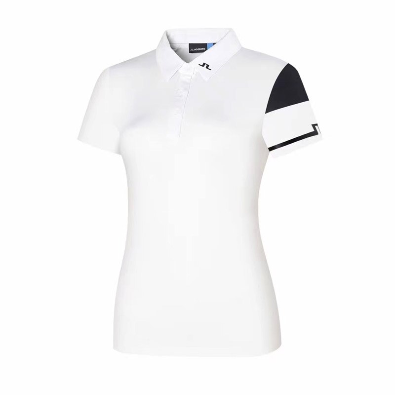 Camisa de golf de manga corta para mujer, ropa de verano ajustada, cómoda y transpirable, 3 colores