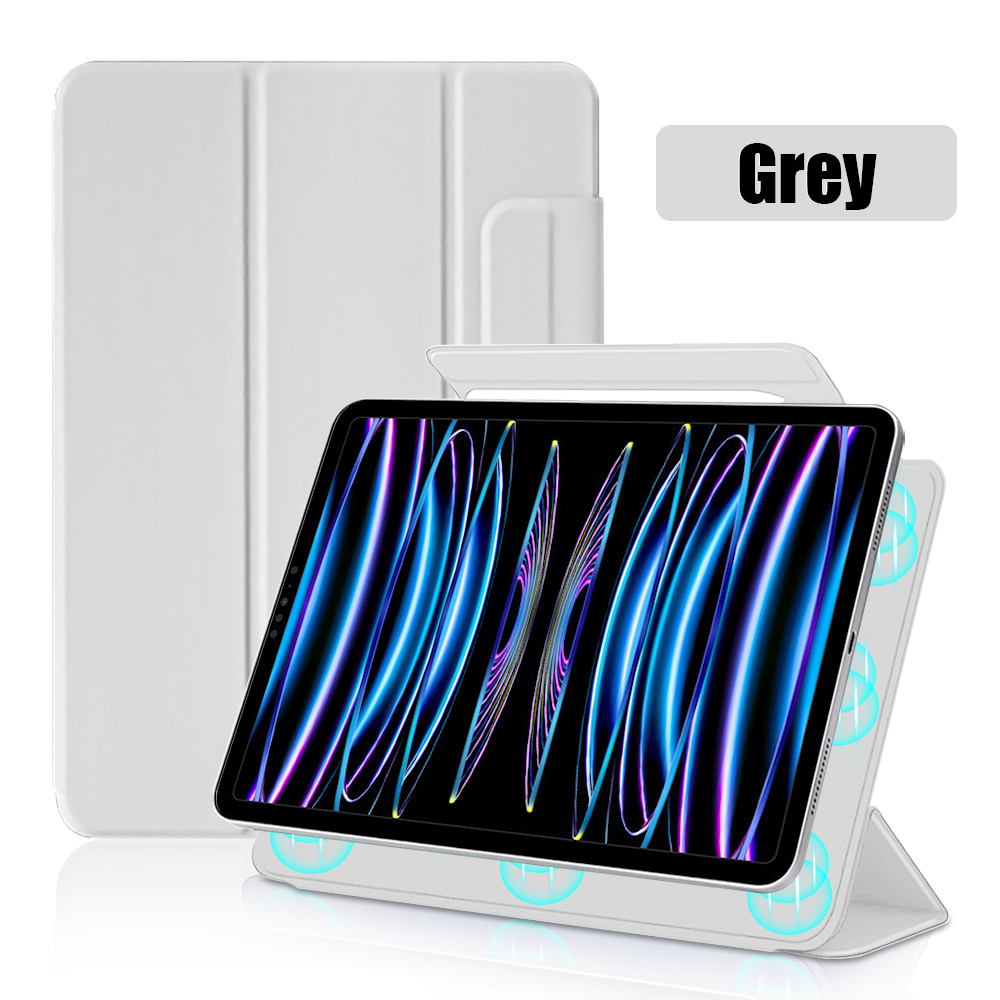 Magnetisch Hoesje Voor Ipad Pro 13 11 12.9 2024 10 10e 2022 Generatio Funda Voor Ipad Air 4 5 13 M2 10.9 Mini 6 8.3 Cover Accessor: Seventeen / Blauw