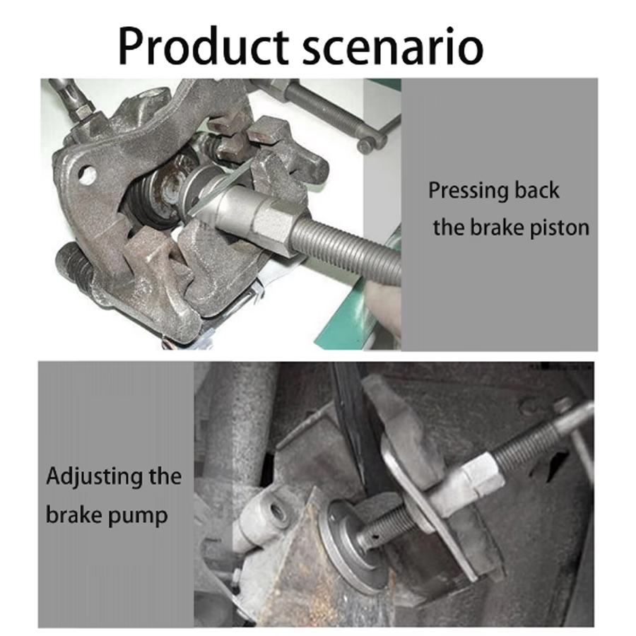 Disc brake pump adjusting wrench brake pad removal tool Brake piston brake pump ejector tool