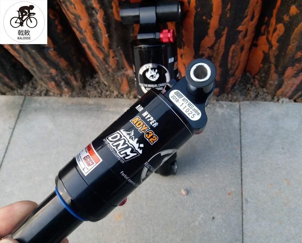 Dh/am/fr cykel luftfjädring bak soft-tail ram 165mm resande mountainbike bakdämpare