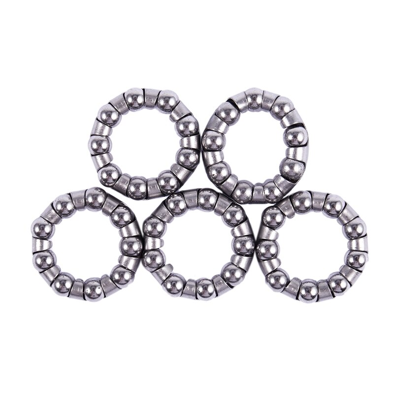 Rodamientos de 9 bolas para bicicleta, 5 piezas, eje de rodamiento de bolas para bicicleta de montaña: Default Title