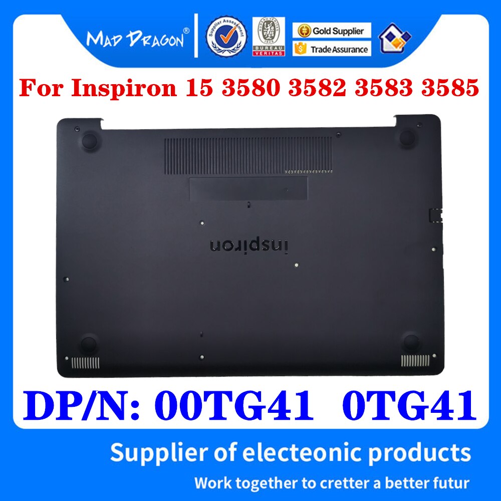 Novo original palmrest capa superior teclado c escudo preto para dell inspiron 15 3580 3582 3583 3585 0p4mkj p4mkj 086hkp 86hkp: 00TG41