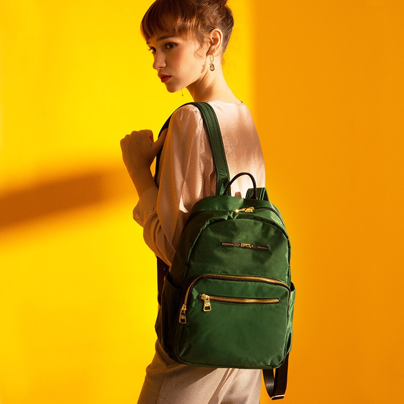 EPOL Women Backpack Waterproof Oxford Solid Multi-pocket Travel Zipper Mochila Feminina Sac A Dos School Bags