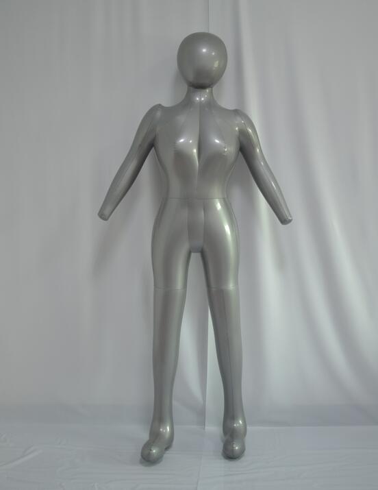 Inflatable Full Body Female Model with Arm Ladies Mannequin Window Display Props ,M00358