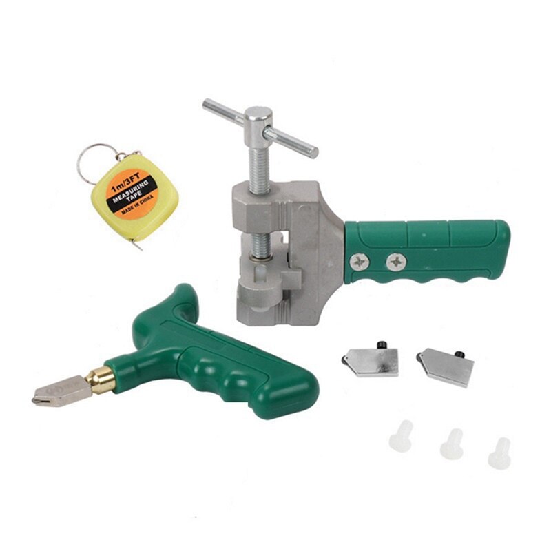 Hand Held Manual Scribing Delimitation Glass Tile Opener Multi-Function Durable Roller Cutter Large Wheel Tools