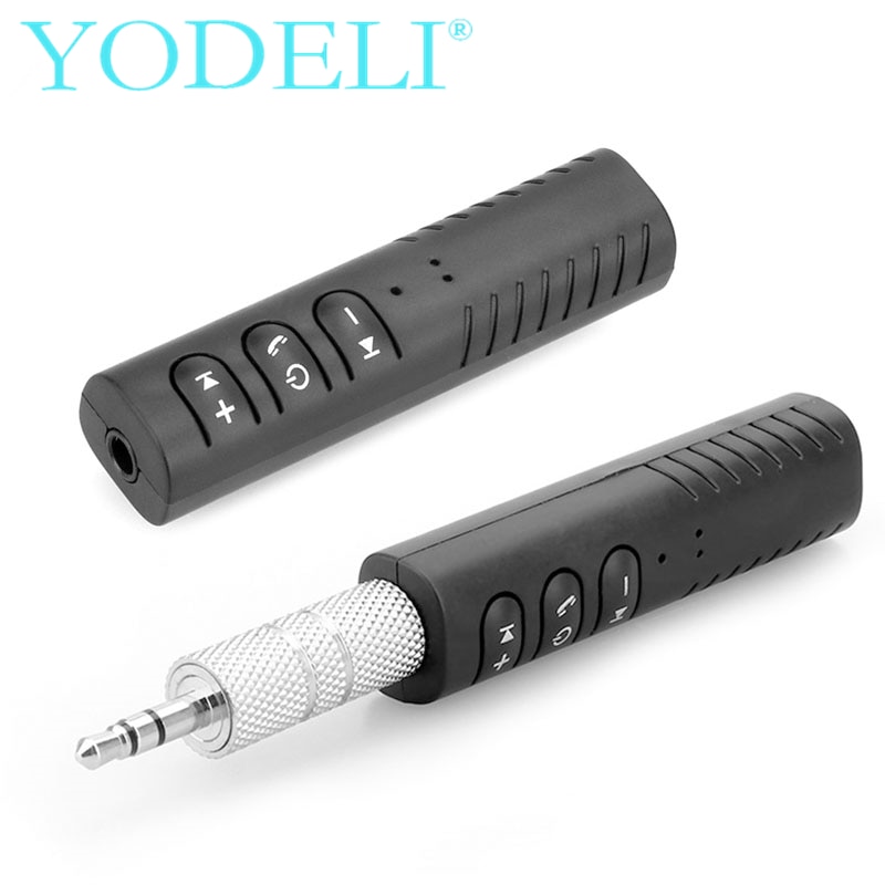 Mini Bluetooth Receiver Car FM Receiver 3.5mm Jack Bluetooth Adapter Handsfree Call Wireless Audio Aux A2dp for Headphones
