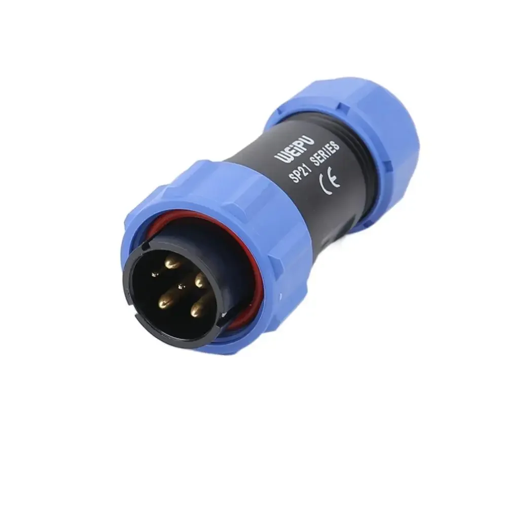 Weipu sp21 elektrischer Stroma schluss sp2110/p 2-polig 3-polig 4-polig 5-polig 6-polig 7-polig 8 9 12 15-poliges wasserdichtes ip68-Signaladapter-Ladegerät: Elfenbein