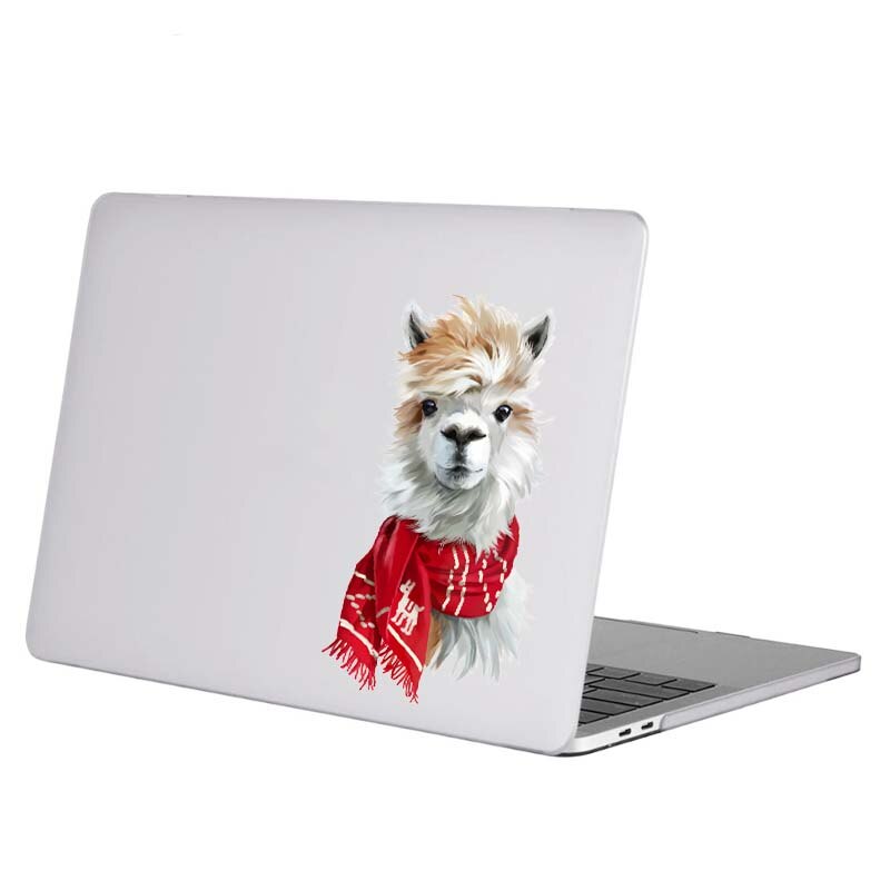 Lama Jongen & Meisje Kleurrijke Laptop Decal Sticker voor Apple Macbook Pro Air Retina 11 12 13 14 15 17 inch Mac Mi Boek Notebook Huid