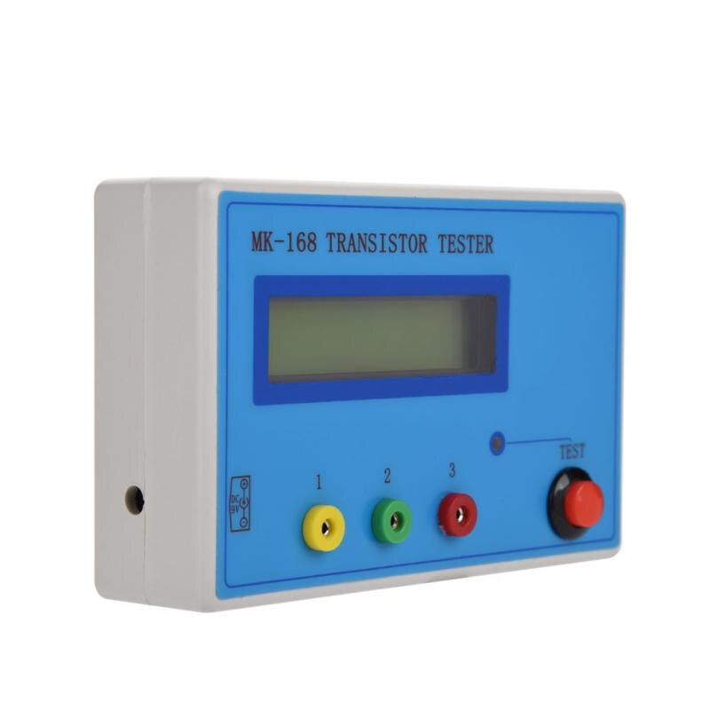 Medidor Mk-168 Transistor Tester diodo triodo capacitancia resistencia Esr Rlc Npn Pnp Mos