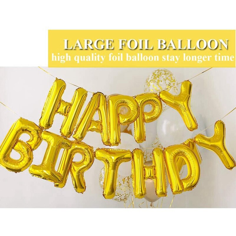 Balloons Kit,for Birthday Party,Confetti Balloons,Fringe Curtain Star Heart Balloons for Kids Adults Birthday