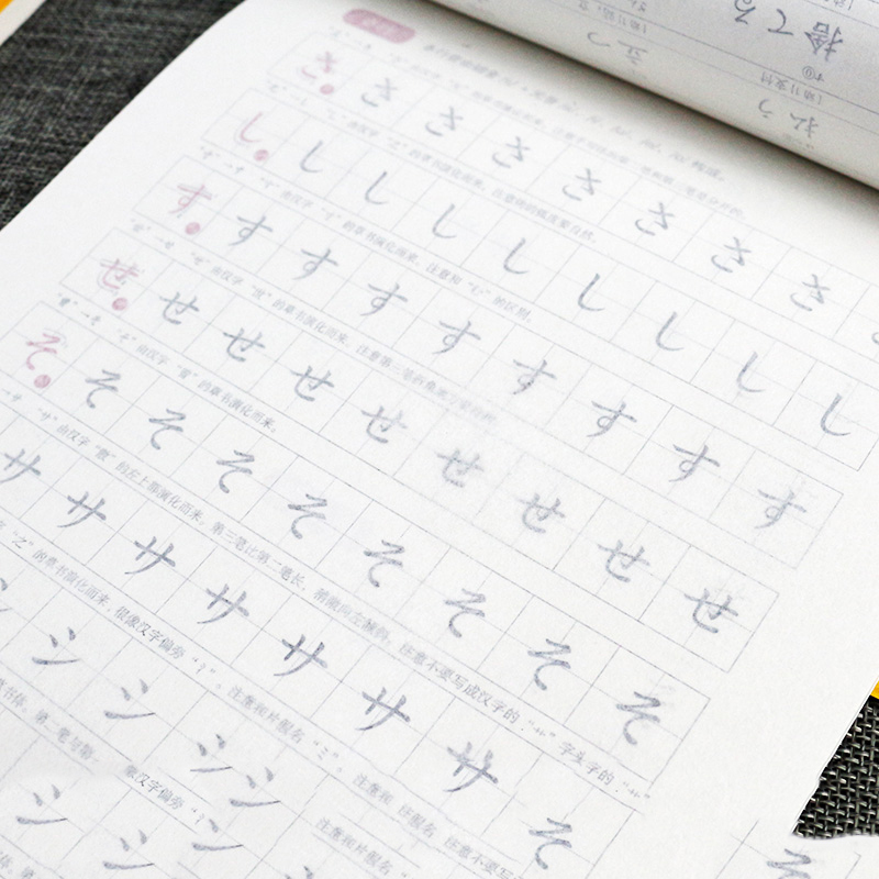 Japanse Hand Schrijven Post Begonnen Japanse Woord Plakken Japanse Handschrift Copy Schrift Elementaire Woordenschat
