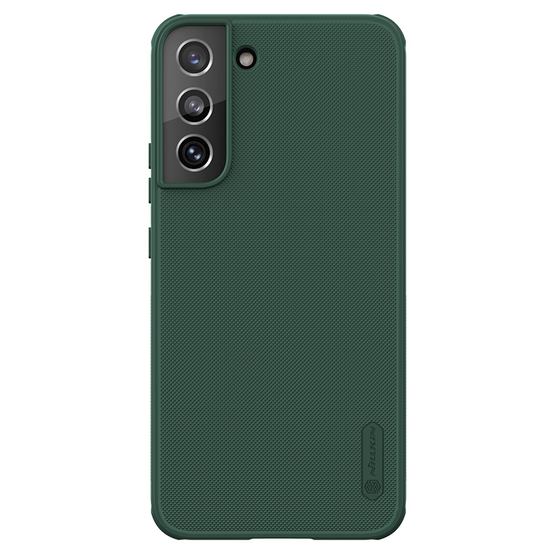 Nillkin pour Samsung Galaxy S22 Plus /S22 Ultra étui givré bouclier Pro affaires TPU bord dur PC couverture pour Samsung Galaxy S22: For S22 Plus 5G / Green