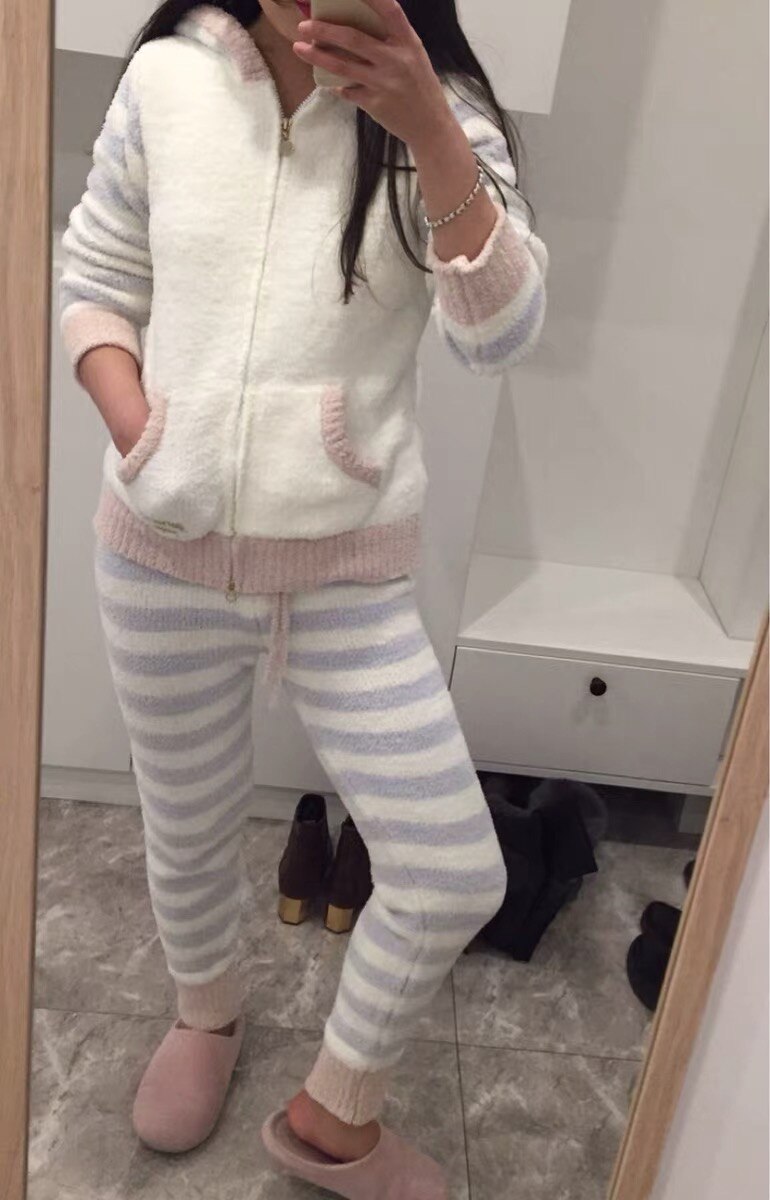 Pijama japonés GP de invierno para mujer, Conjunto de Pijama, Pijama, conjunto de dos piezas, ropa de descanso