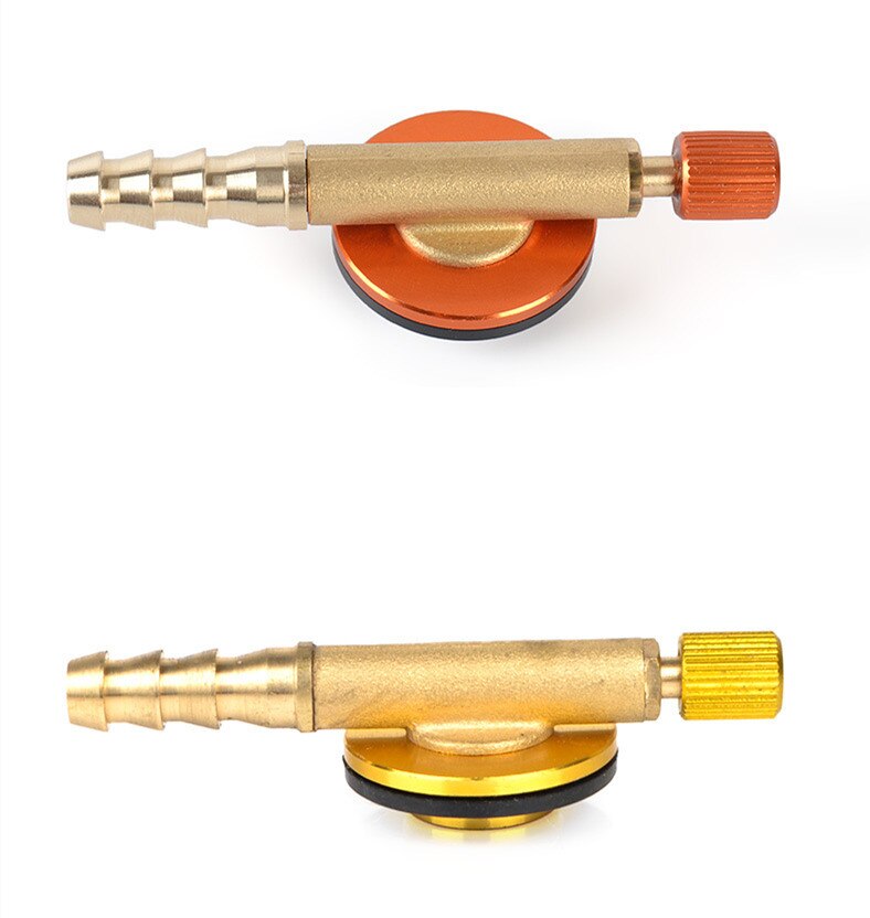 Stainless Steel Outdoor Camping Gas Stove Safe Switching Charging Inflatable Valve Adapter for Flat Tank Liquefied Gas Cylinder