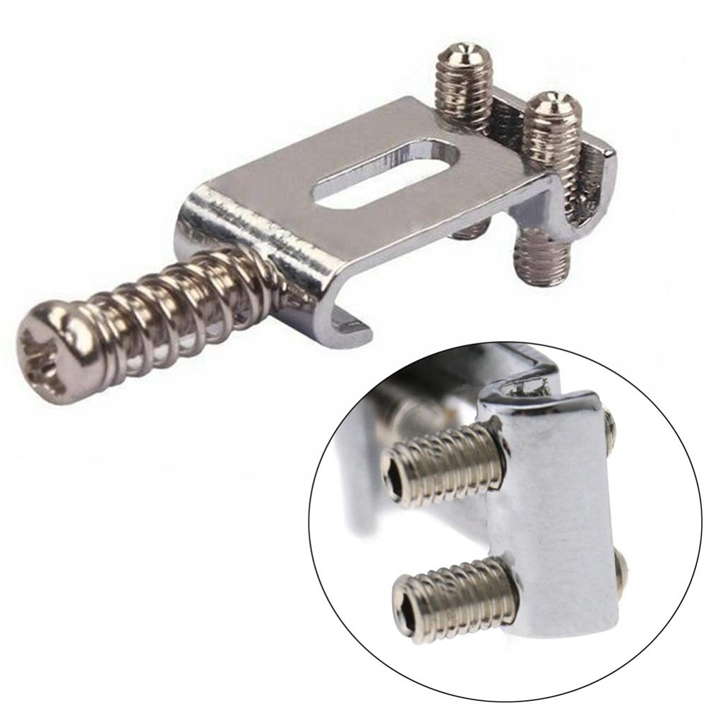 Silletas de puente para guitarra eléctrica rodillos de níquel, Tremolo, silletas de puente para Stratocaster Telecaster, 6 unidades
