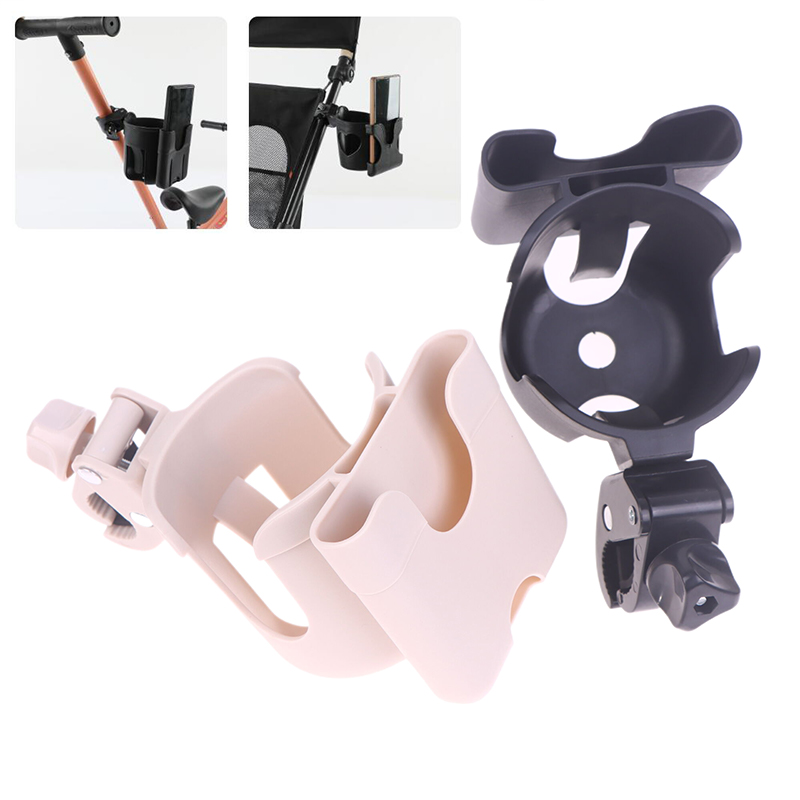 1pc flessenhouders voor de kinderwagen: antislip bekerhouder voor de kinderwagen - ook geschikt voor mobiele telefoons