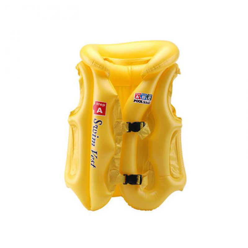 Profession PVC Adjustable Kids Inflatable Pool Float Life Vest Children